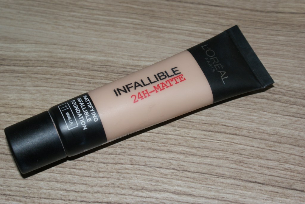 L’Oreal Infallible 24 hours  Matt foundation 5 day diary&nbsp;review