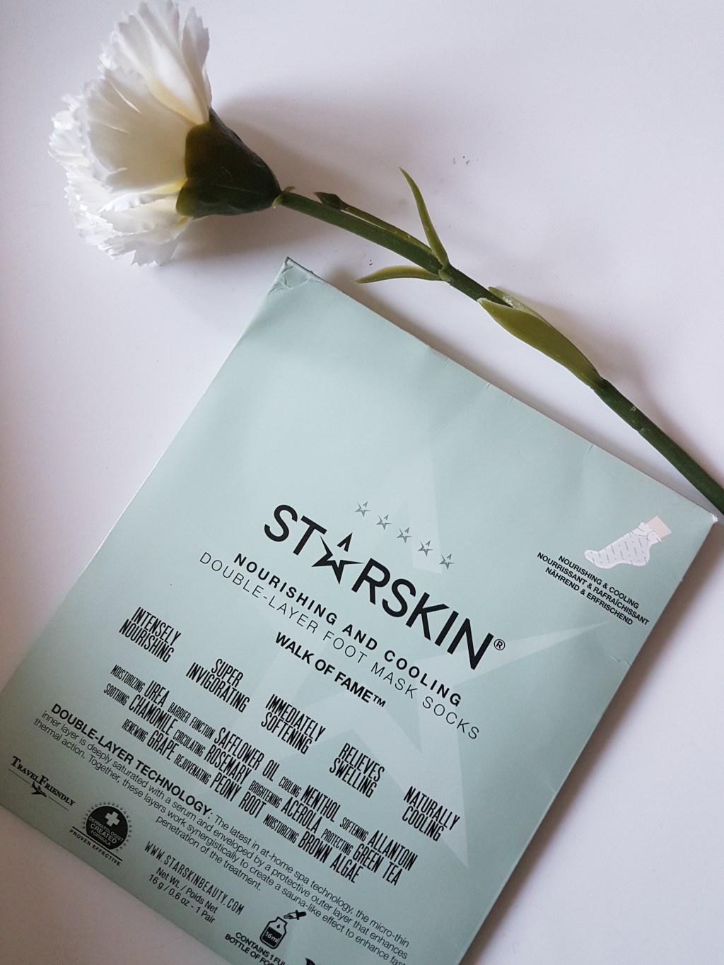 Thumbs Review: Starskin Nourishing and Cooling Double Layer Foot Mask&nbsp;Socks